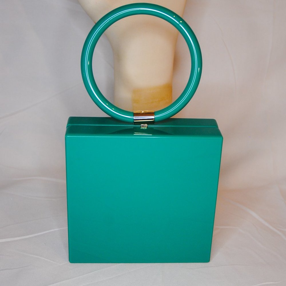 Charlotte Olympia Jade Buckle Knot Clutch Box - Picture 12 of 12
